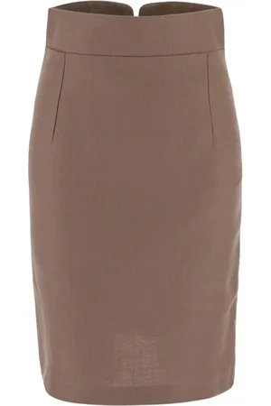 TAGLIATORE Mujer, Faldas, Marrón, Talla: M
