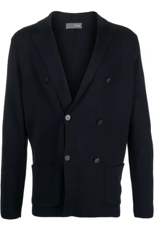 DRUMOHR Hombre, Chaquetas, Azul, Talla: 2XL
