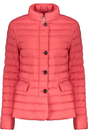 MOORER Mujer, Chaquetas, Rojo, Talla: S