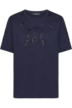 Elena Miro Mujer, Camisetas, Azul, Talla: 2XL