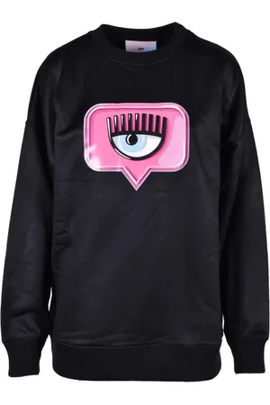 Chiara Ferragni Mujer, Sudaderas, Negro, Talla: S