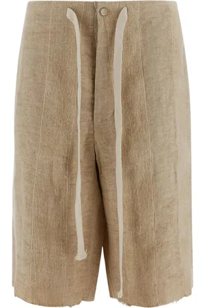 UMA WANG Hombre, Pantalones cortos, Marrón, Talla: M