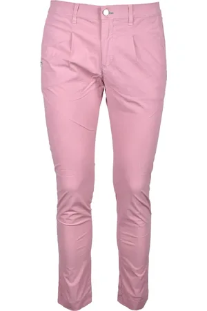 D.A. Daniele Alessandrini Hombre, Pantalones, Rosa, Talla: W30