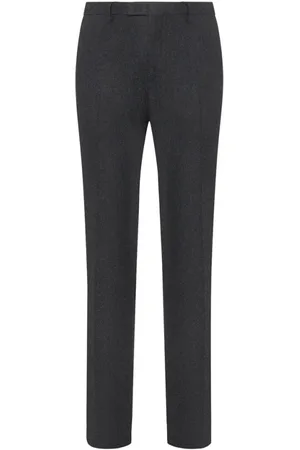 Boglioli Hombre, Pantalones, Gris, Talla: L