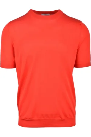 BALLANTYNE Hombre, Camisetas, Rojo, Talla: XL