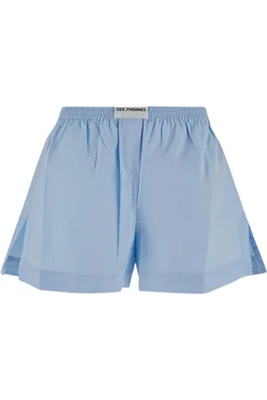 Des Phemmes Mujer, Pantalones cortos, Azul, Talla: S