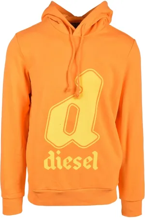 Diesel Hombre, Sudaderas, Naranja, Talla: S