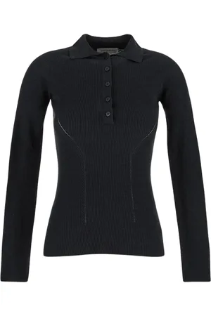 GENTRYPORTOFINO Mujer, Camisetas, Negro, Talla: S