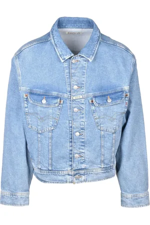 Replay Hombre, Chaquetas, Azul, Talla: XL