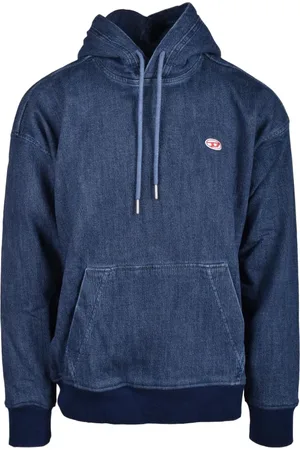Diesel Hombre, Sudaderas, Azul, Talla: L