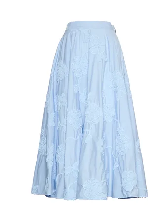 ROTATE Mujer, Faldas, Azul, Talla: S