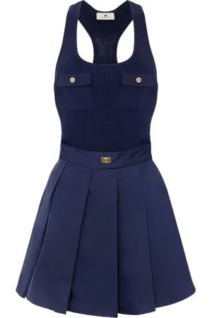 Elisabetta Franchi Mujer, Vestidos, Azul, Talla: L