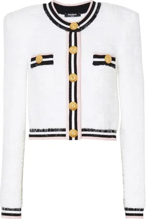 Balmain Mujer, Jerseys, Blanco, Talla: M