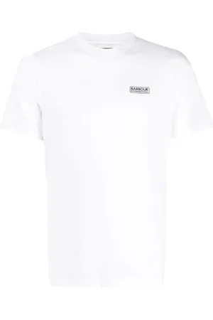 Barbour Hombre, Camisetas, Blanco, Talla: 3XL