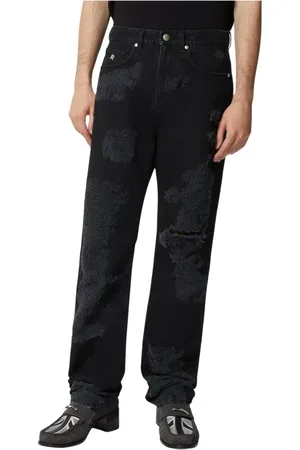 John Richmond Hombre, Vaqueros, Negro, Talla: W34