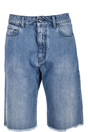 Costume National Mujer, Pantalones cortos, Azul, Talla: W26