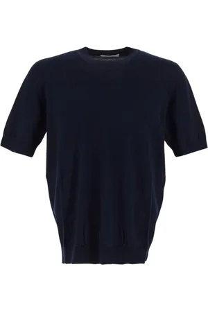 LARDINI Hombre, Camisetas, Azul, Talla: M