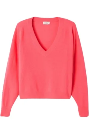 American Vintage Mujer, Jerseys, Rojo, Talla: M