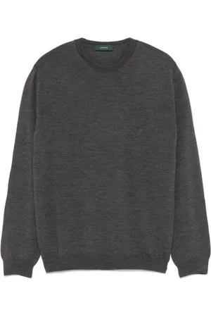 ZANONE Hombre, Jerseys, Gris, Talla: 2XL