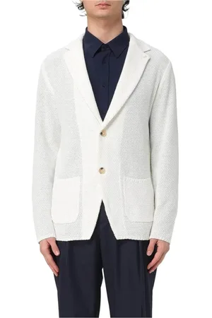 Manuel Ritz Hombre, Chaquetas, Blanco, Talla: L