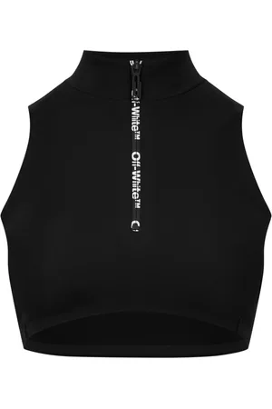 OFF-WHITE Mujer, Camisetas, Negro, Talla: M