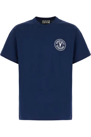 VERSACE Hombre, Camisetas, Azul, Talla: L