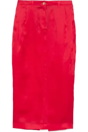Khaite Mujer, Faldas, Rojo, Talla: XS