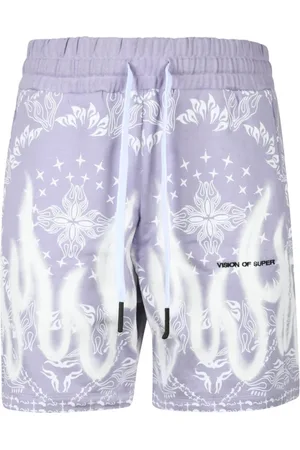 Vision Of Super Hombre, Pantalones cortos, Púrpura, Talla: S