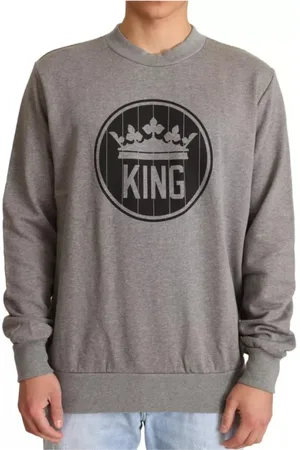 Dolce & Gabbana Hombre, Sudaderas, Gris, Talla: 4XL