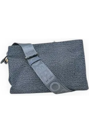 Borbonese Mujer, Bolsos, Azul, Talla: ONE Size