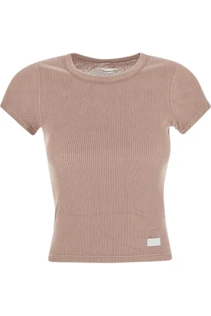 Alexander Wang Mujer, Camisetas, Marrón, Talla: M