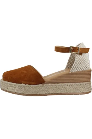 Pitillos Mujer, Zapatos, Marrón, Talla: 40 EU