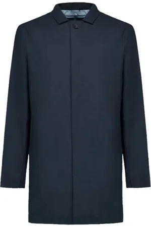 PEOPLE OF SHIBUYA Hombre, Abrigos, Azul, Talla: 2XL
