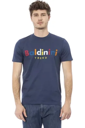 BALDININI Hombre, Camisetas, Azul, Talla: M