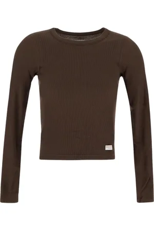 Alexander Wang Mujer, Camisetas, Marrón, Talla: L