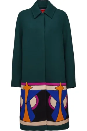 La DoubleJ Mujer, Abrigos, Verde, Talla: L