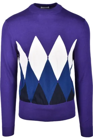 BALLANTYNE Hombre, Jerseys, Púrpura, Talla: L