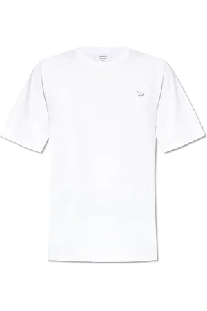 Maison Kitsuné Mujer, Camisetas, Blanco, Talla: S