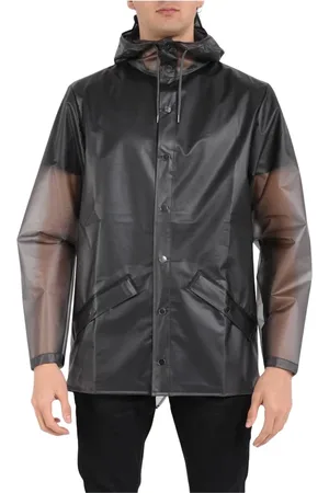 Rains Hombre, Chaquetas, Negro, Talla: XL
