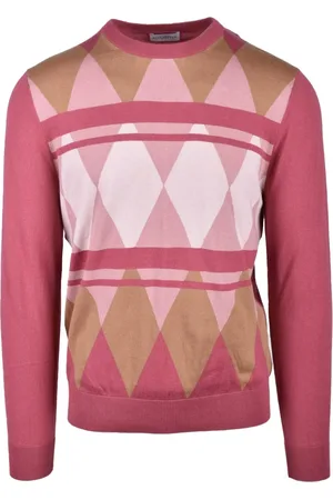 BALLANTYNE Hombre, Jerseys, Rosa, Talla: L