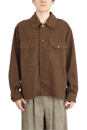 UMA WANG Hombre, Chaquetas, Marrón, Talla: M