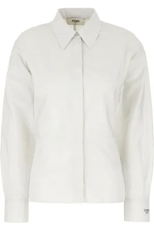 Fendi Mujer, Blusas y Camisas, Blanco, Talla: S