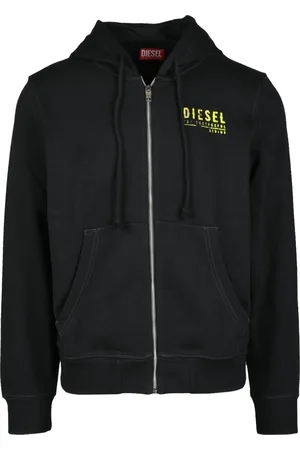 Diesel Hombre, Sudaderas, Negro, Talla: S