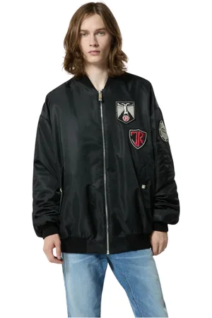 John Richmond Hombre, Chaquetas, Negro, Talla: S