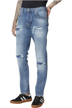 John Richmond Hombre, Vaqueros, Azul, Talla: W33