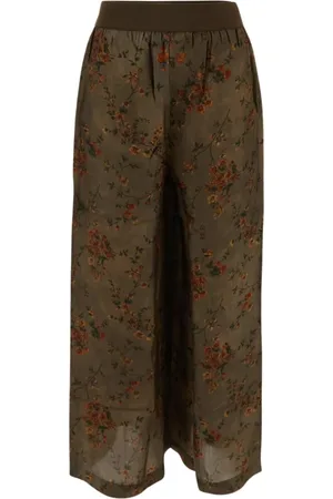 UMA WANG Mujer, Pantalones, Marrón, Talla: S