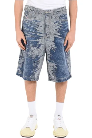 Diesel Hombre, Pantalones cortos, Azul, Talla: W30