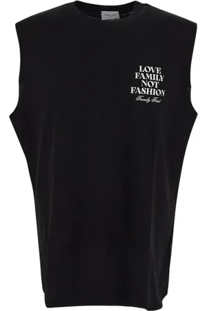 Family First Hombre, Camisetas, Negro, Talla: S