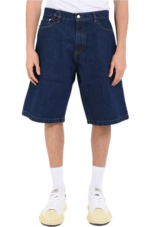 Arte Antwerp Hombre, Pantalones cortos, Azul, Talla: W34