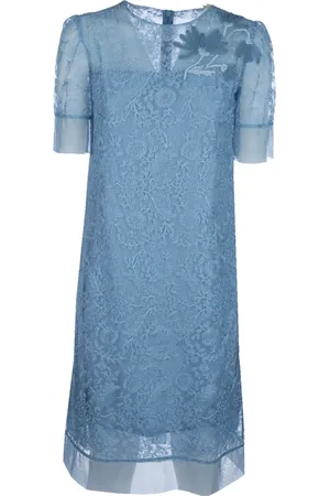 ERMANNO SCERVINO Mujer, Vestidos, Azul, Talla: XL